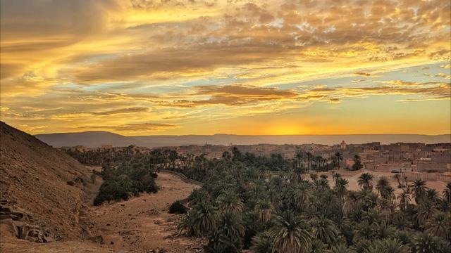 Desert sunset
